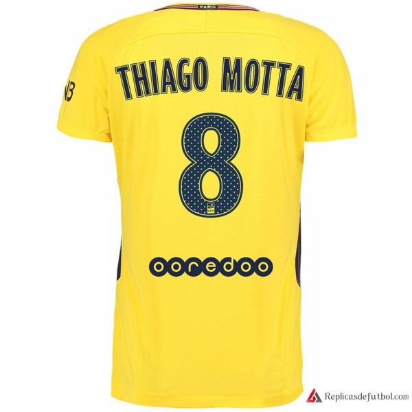 Camiseta Paris Saint Germain Segunda equipación Thiago Motta 2017-2018